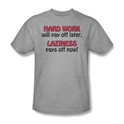 Laziness - Mens T-Shirt In Heather