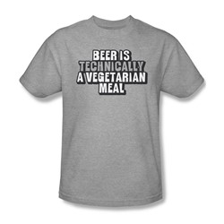 Beer Vegetarian - Mens T-Shirt In Heather