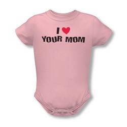 I Love Your Mom - Onesie In Pink