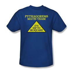 Pythagorems - Mens T-Shirt In Royal