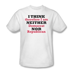 Neither Nor - Mens T-Shirt In White
