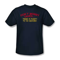 Don'T Worry - Mens T-Shirt In Navy