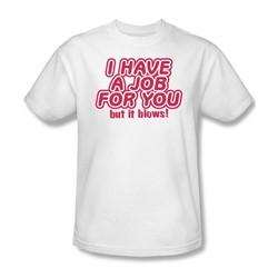 A Job For You - Mens T-Shirt In White