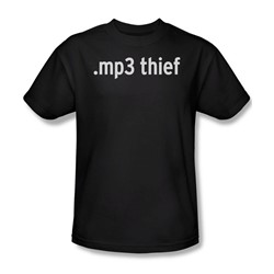 Mp3 Thief - Mens T-Shirt In Black
