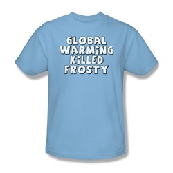 Funny Tees - Mens Global Warning T-Shirt