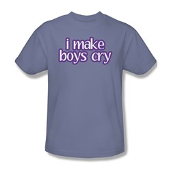 I Make Boys Cry - Mens T-Shirt In Lavendar