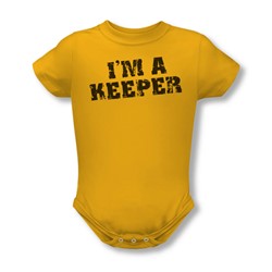 Funny Tees - Infant I'M A Keeper Onesie