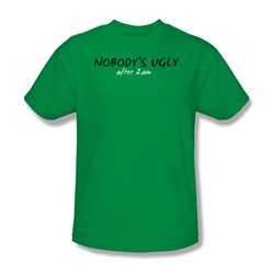 Nobody'S Ugly - Mens T-Shirt In Kelly Green