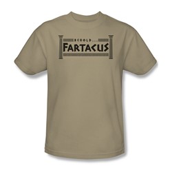 Fartacus - Mens T-Shirt In Sand