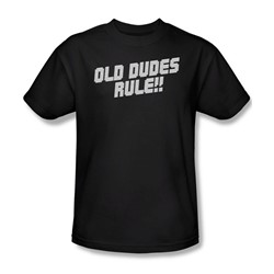 Old Dudes Rule - Mens T-Shirt In Black