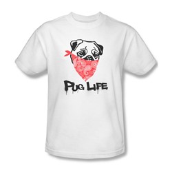 Pug Life - Mens T-Shirt In White