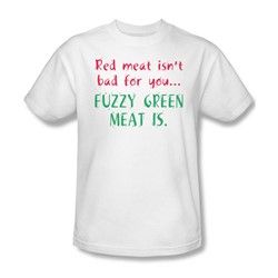 Funny Tees - Mens Red Meat T-Shirt