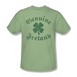Genuine Ireland - Mens T-Shirt In Soft Green