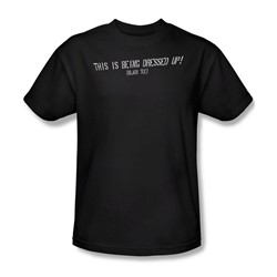 Black Tee - Mens T-Shirt In Black