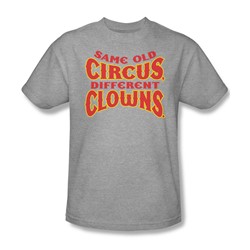 Same Old Circus - Mens T-Shirt In Heather