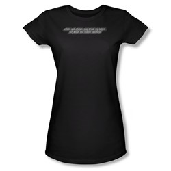 Sticks & Stones - Juniors Sheer T-Shirt In Black