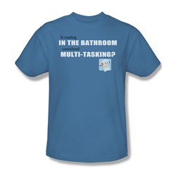 Funny Tees - Mens Bathroom Reading T-Shirt