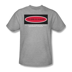 Management Potential - Mens T-Shirt In Heather