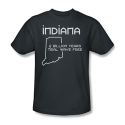 Indiana - Mens T-Shirt In Charcoal