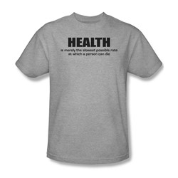 Health - Mens T-Shirt In Heather