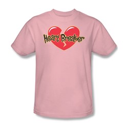 Heart Breaker - Mens T-Shirt In Pink