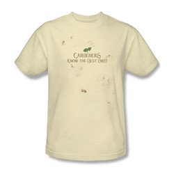 Garden/Know The Best Dirt - Mens T-Shirt In Cream