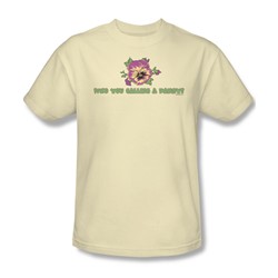 Garden/Who You Calling A Pansy - Mens T-Shirt In Cream