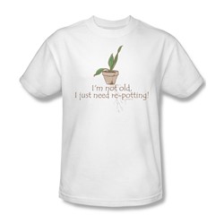 Garden/Old Gardener - Mens T-Shirt In White