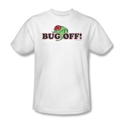 Funny Tees - Mens Bug Off T-Shirt