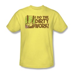 Garden/Dirty Work - Mens T-Shirt In Sand