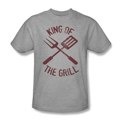 King Of The Grill - Mens T-Shirt In Heather