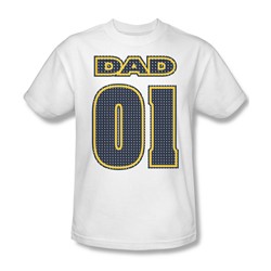 Dad Jersey - Mens T-Shirt In White
