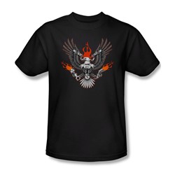 Biker Eagle - Mens T-Shirt In Black