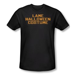 Lame Halloween Costume - Mens Slim Fit T-Shirt In Black