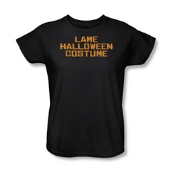 Lame Halloween Costume - Womens T-Shirt In Black