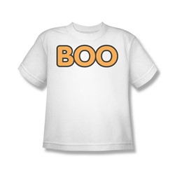 Boo - Big Boys T-Shirt In White