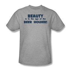 Eye Of The Beer Holder - Mens T-Shirt In Heather