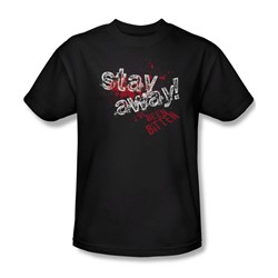 Stay Away - Mens T-Shirt In Black