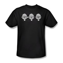 Hear No Heads - Mens T-Shirt In Black