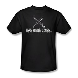 Here Zombie Zombie - Mens T-Shirt In Black