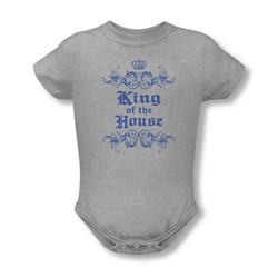 King Of The House - Onesie In Heather