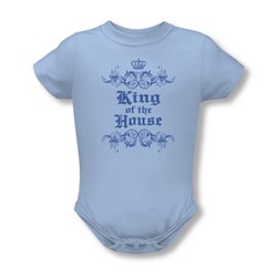King Of The House - Onesie In Light Blue