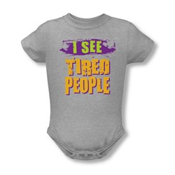 I See Tired People - Onesie In Heather