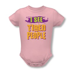I See Tired People - Onesie In Pink