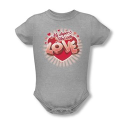 Filled With Love - Onesie In Heather