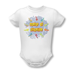 Funny Tees - Infant Center Of Attention Onesie
