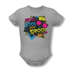 Too Cool For Drool - Onesie In Heather