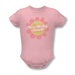 New Baby Smell - Onesie In Pink