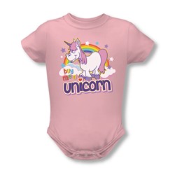Buy Me A Unicorn - Onesie In Pink