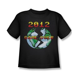 Game Over - Little Boys T-Shirt In Black
